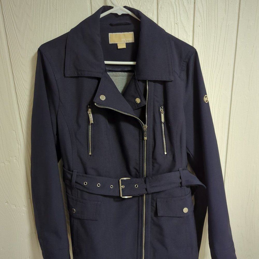 Michael by Michael Kors navy trench coat